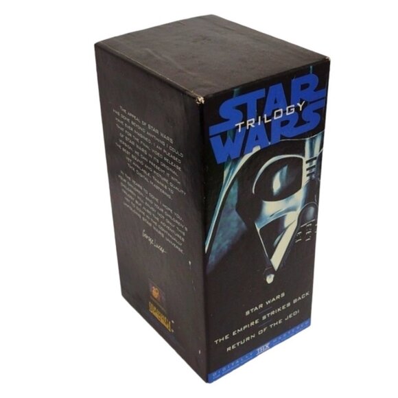 Vintage Original Version Star Wars Trilogy VHS Box Set 1995 Digitally Mastered - Picture 3 of 7
